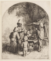 KG 04294
          <br/>
          Kwakzalver
          <br/>
          <em>Ostade, Adriaen van (1610-1684)</em>